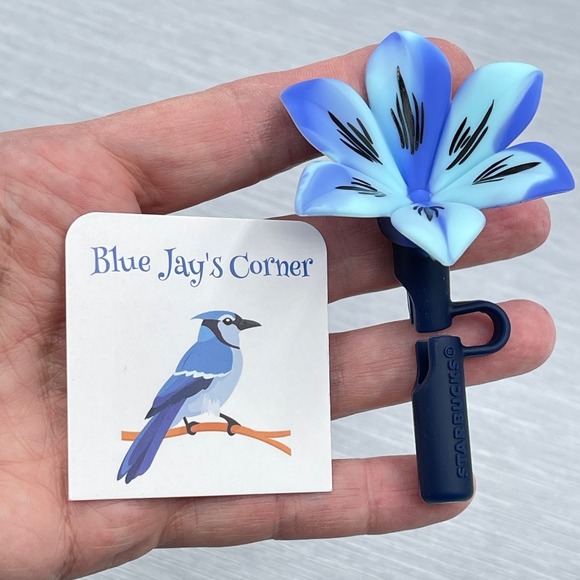 Starbucks Straw Topper Star Complete Set 6 Limited Ed Silicone for Cold Cup 2024 - Picture 4 of 8